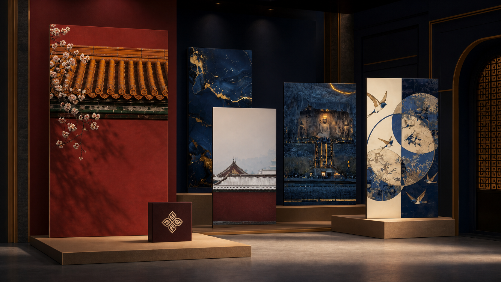 Joyfuntravel cultural art direction installation