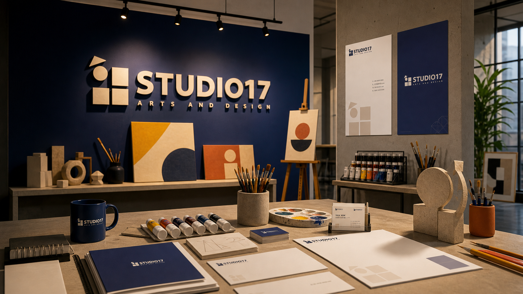 Studio 17 integrated art and design identity world